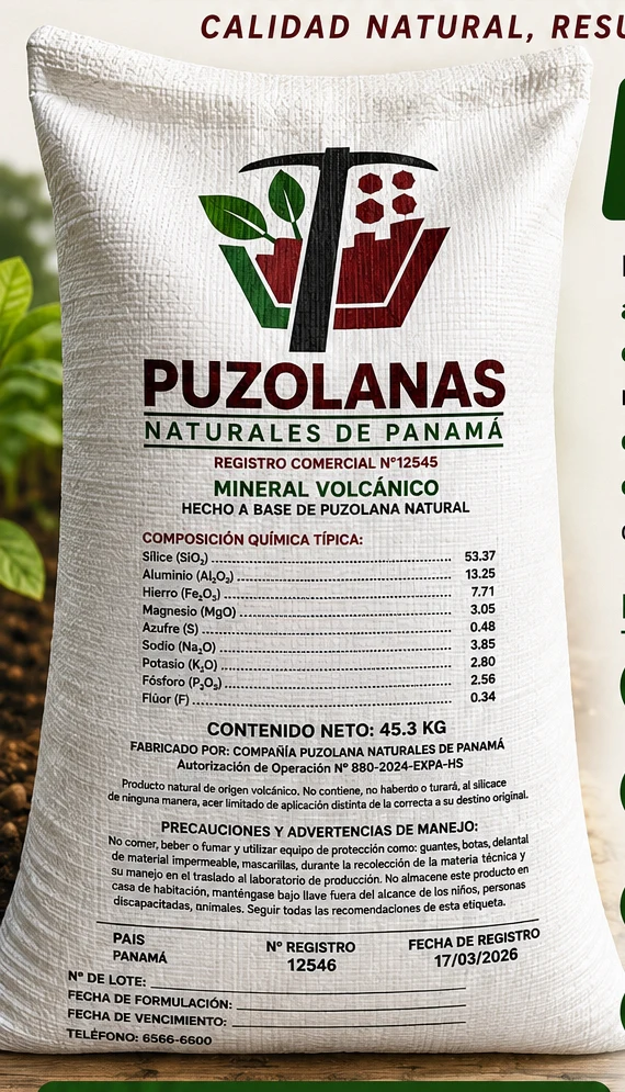 Enmienda mineral volcánica PNP